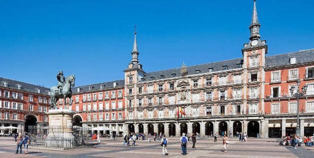 Appartamento Exclusive Balcony Plaza Mayor Madrid Esterno foto
