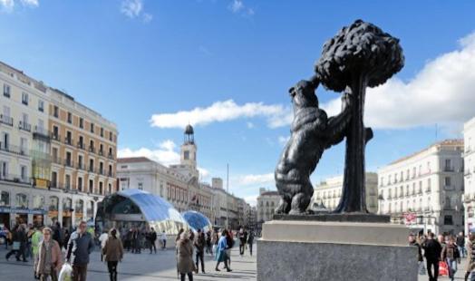 Appartamento Exclusive Balcony Plaza Mayor Madrid Esterno foto